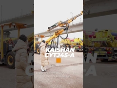 Động cơ Diesel Máy nén khí trục vít sâu 525CFM 200psi cho máy khoan nước