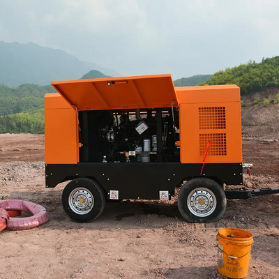 KSCY-650/20-700/17 18m3/Min 650CFM 20bar 17bar Máy ép khí quay di động Máy nén không khí Máy nén