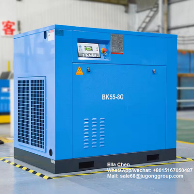Điện 55kw 100hp 10m3/min 8 bar máy nén không khí máy nén khí quay BK55-8G